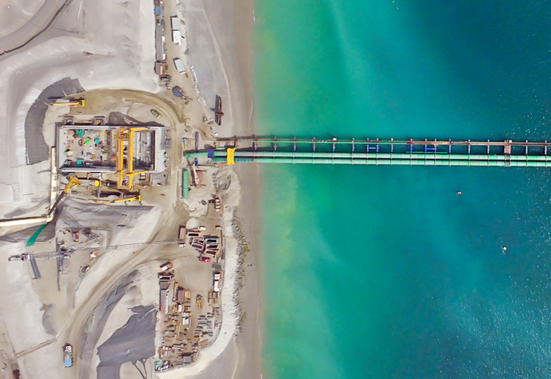 SEA WATER INTAKE AND OUTFALLS